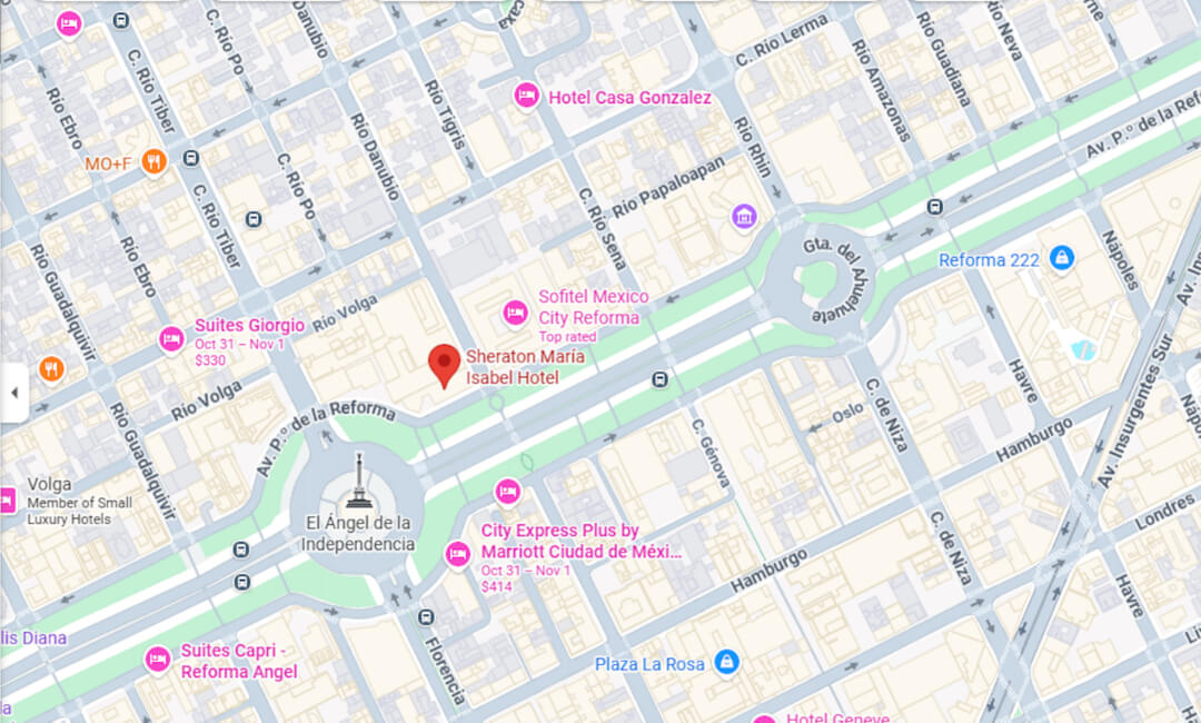 Milano Hotels Map 2026